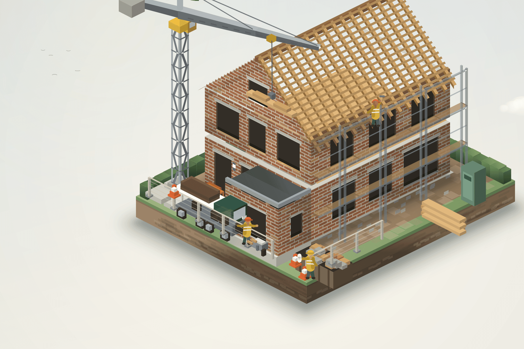 Uitbouw van een gezinswoning